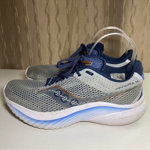 Saucony Shoes - Saucony Kinvara 14 Women's 9 Running Sneakers Fossil Pool S10823-15 Sparkle